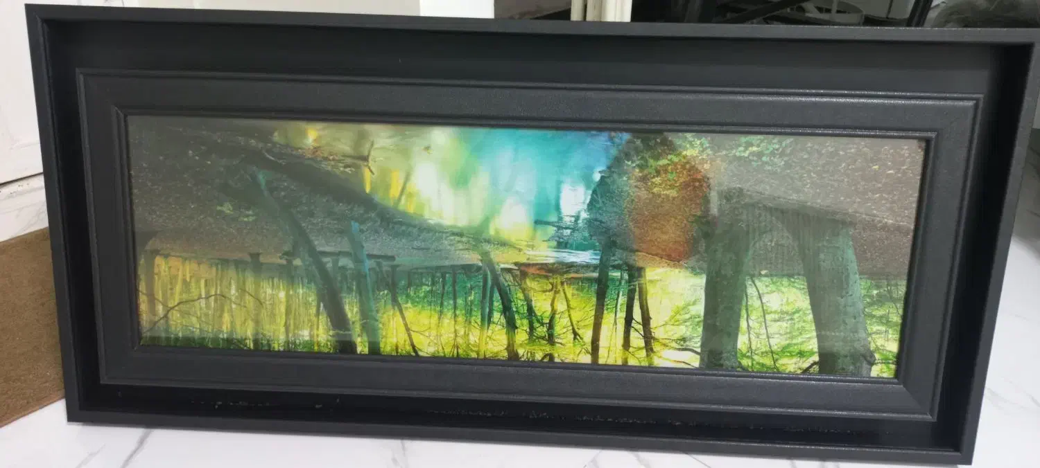 تابلو با چراغ شب خواب برقی|تابلو، نقاشی، عکس|نوشهر, |دیوار