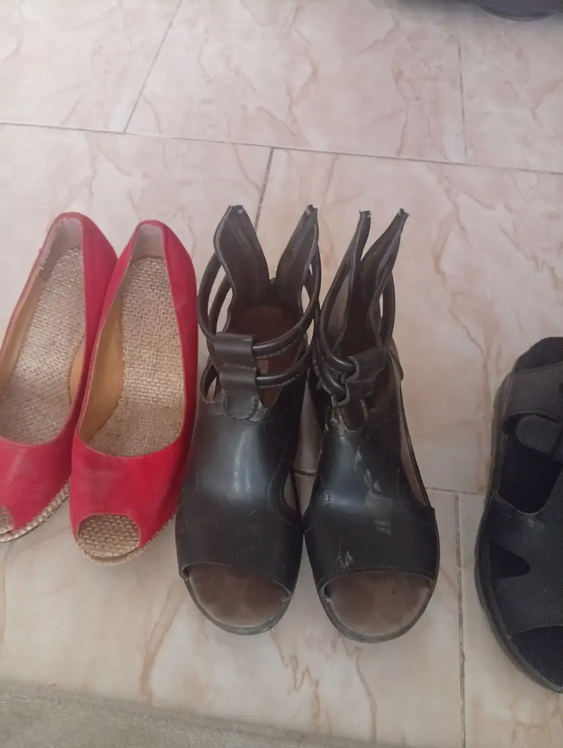 کفش زنانه|کیف، کفش، کمربند|پیشوا, |دیوار