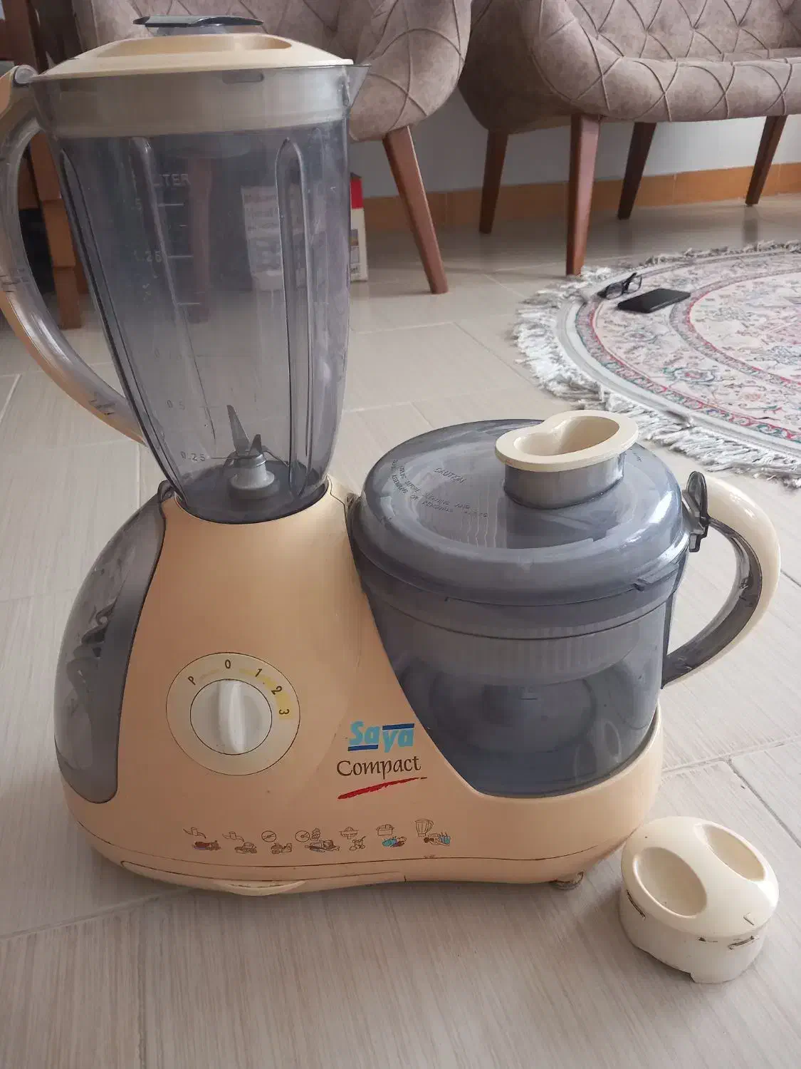 غذا ساز همه کاره سایا|خردکن، آسیاب، غذاساز|لاهیجان, کاروانسرابر|دیوار