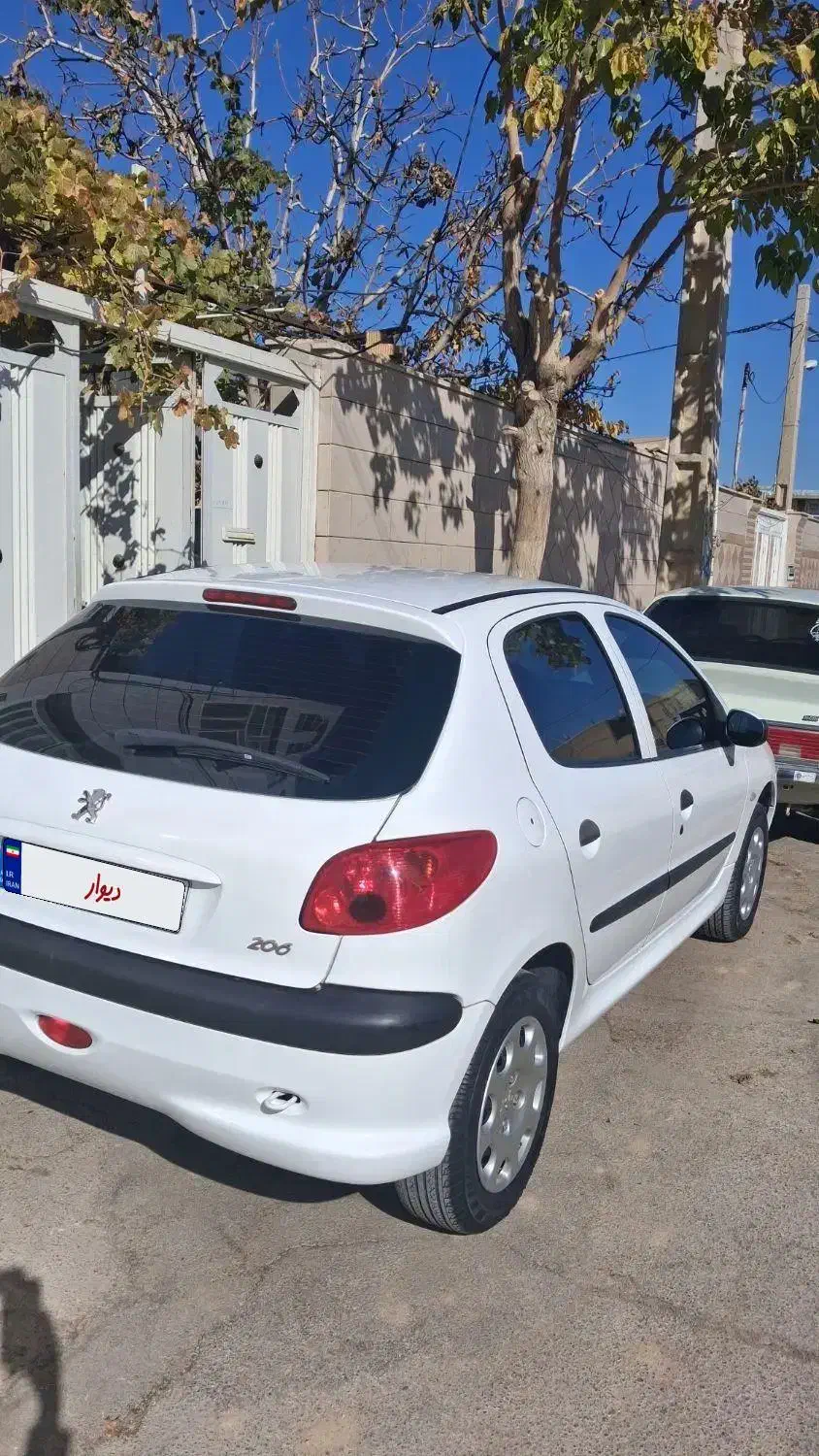 206 تیپ 2 مدل 1400|خودرو سواری و وانت|اقلید, |دیوار