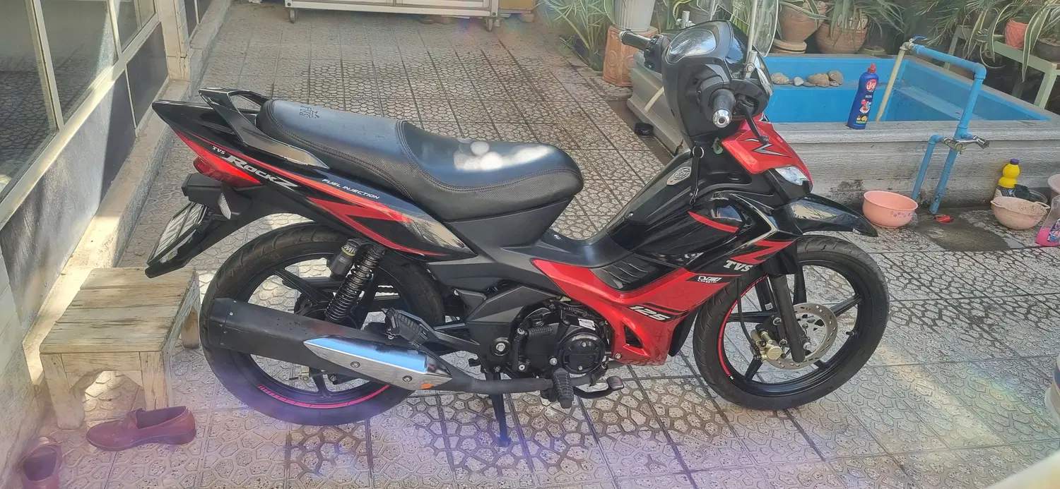 Tvs Rocks125|موتورسیکلت|اصفهان, جوزدان الیادران|دیوار