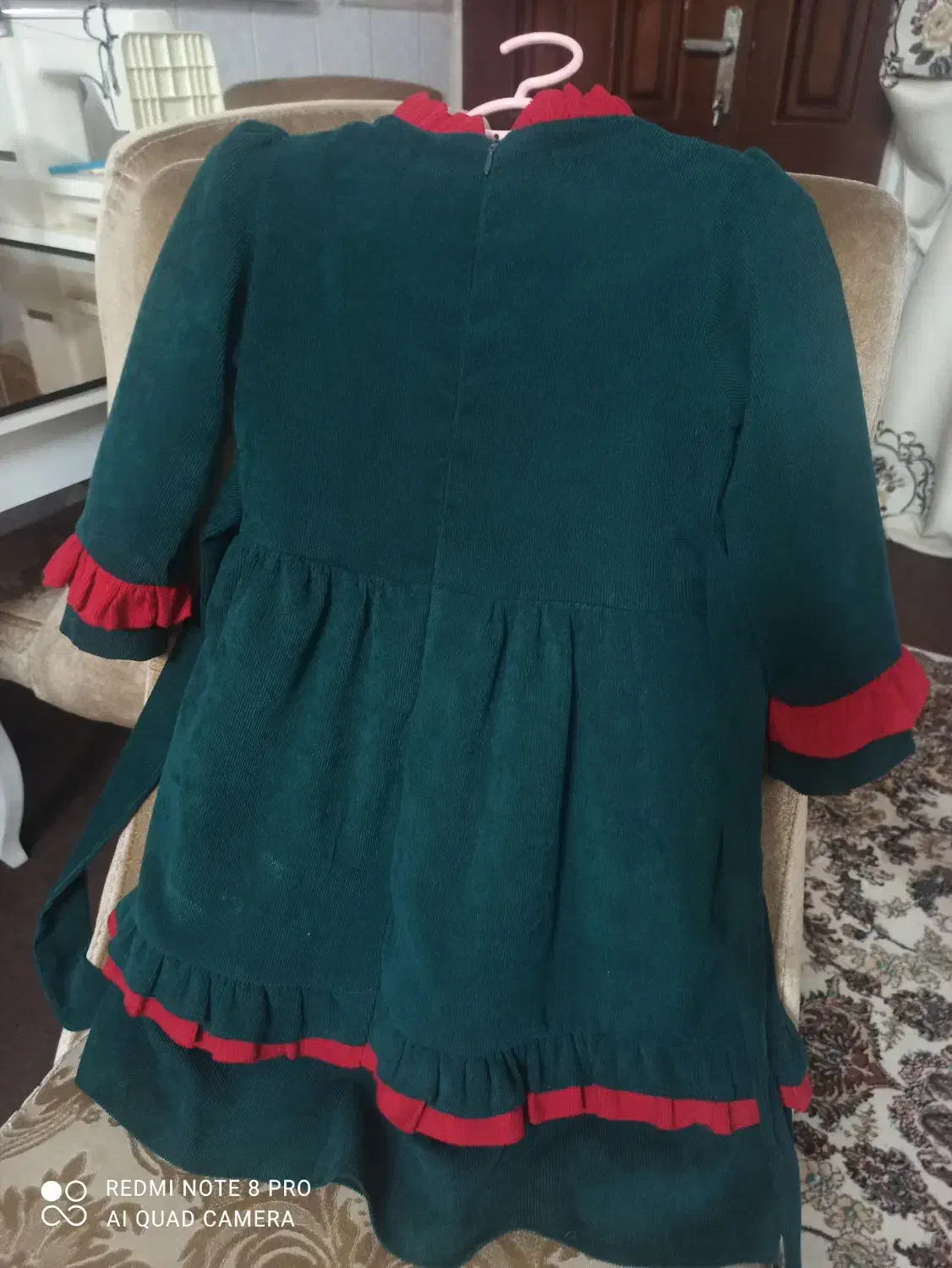 پیراهن دخترانه یلدایی|کفش و لباس بچه|ابهر, |دیوار