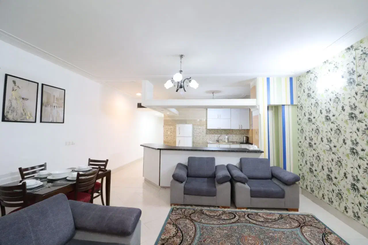 دوخوابه فرهنگشهر مبله|اجارهٔ کوتاهمدت آپارتمان و سوئیت|شیراز, فرهنگ شهر|دیوار