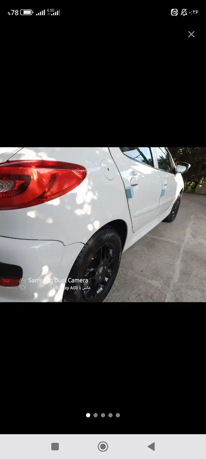 207پانا ارتقا یافته مدل 403 کارکرد 7000|خودرو سواری و وانت|رامسر, |دیوار