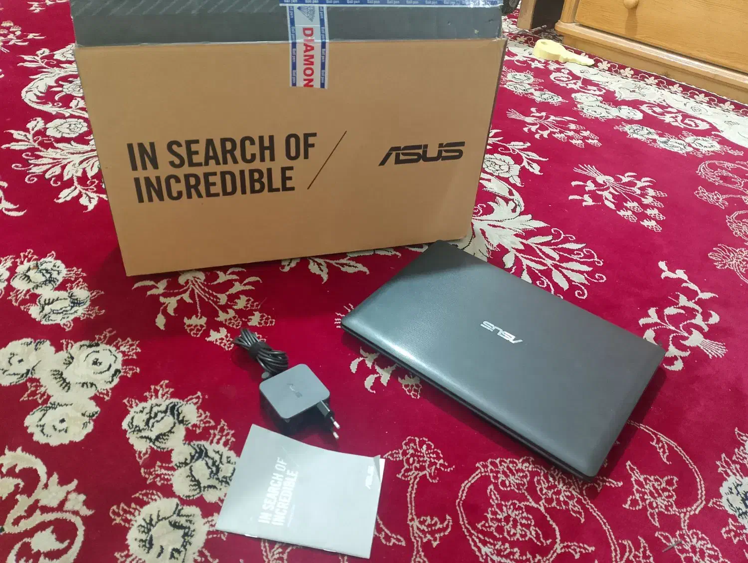 لپ‌تاپ برند asus ایسوس تمیز و سالم|رایانه همراه|تهران, خلیج فارس|دیوار