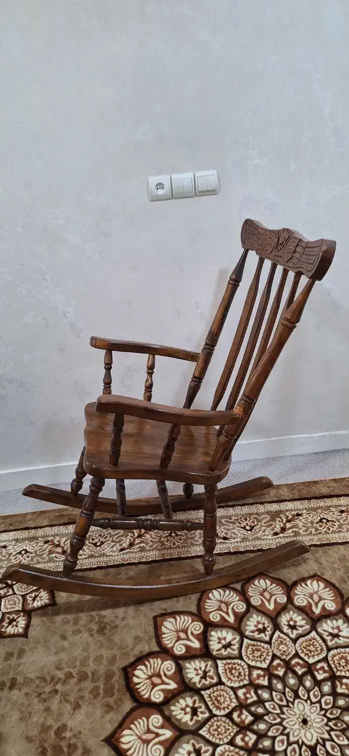 صندلی راک جنس چوب و نو|صندلی و نیمکت|اهواز, شهرک دانشگاه|دیوار