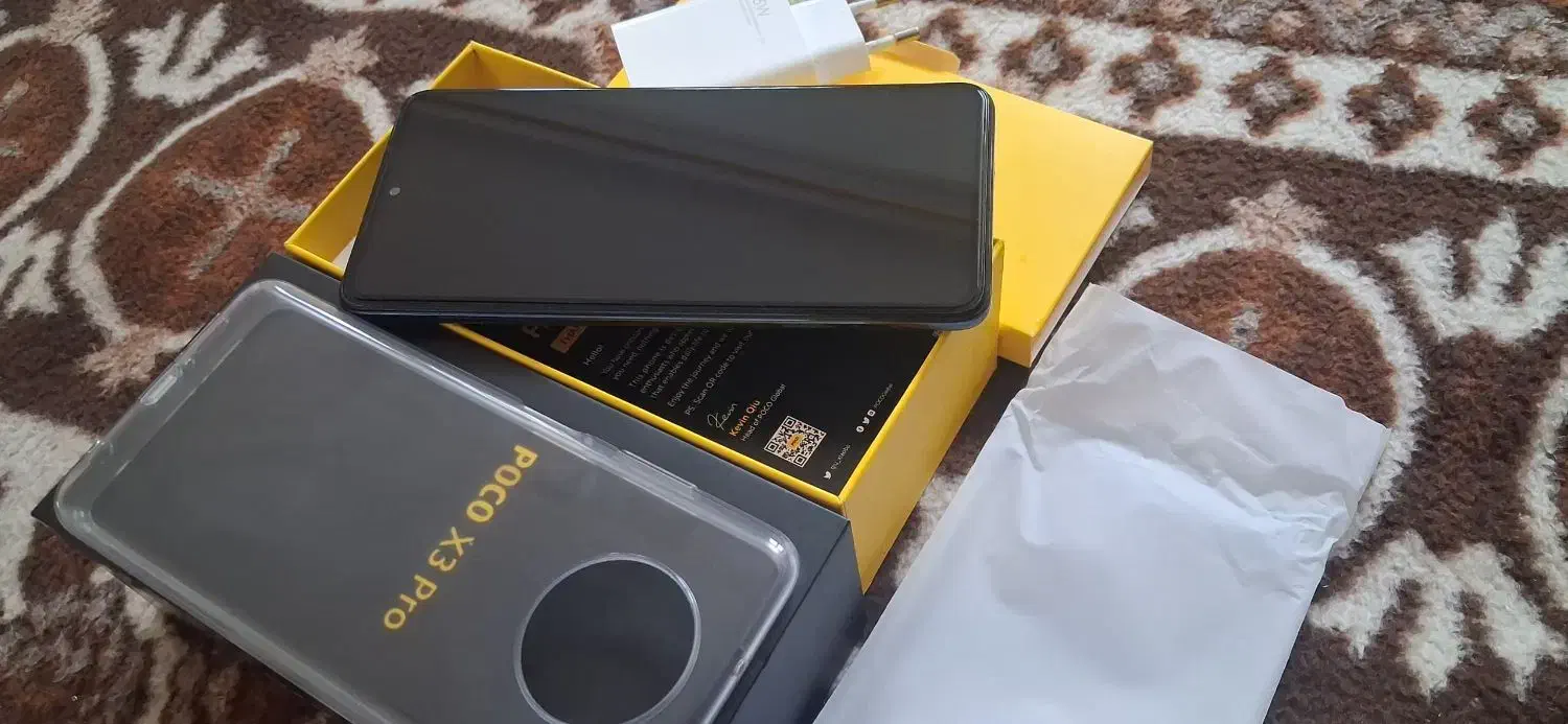 poco x3 Pro حافظه 256 رم 8 درحد آکبند طلا ۱۸ عیار|موبایل|تبریز, |دیوار