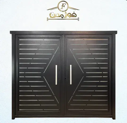 فروش انواع درب های فلزی حیاطی و پارکینگی|مصالح و تجهیزات ساختمان|خلخال, |دیوار