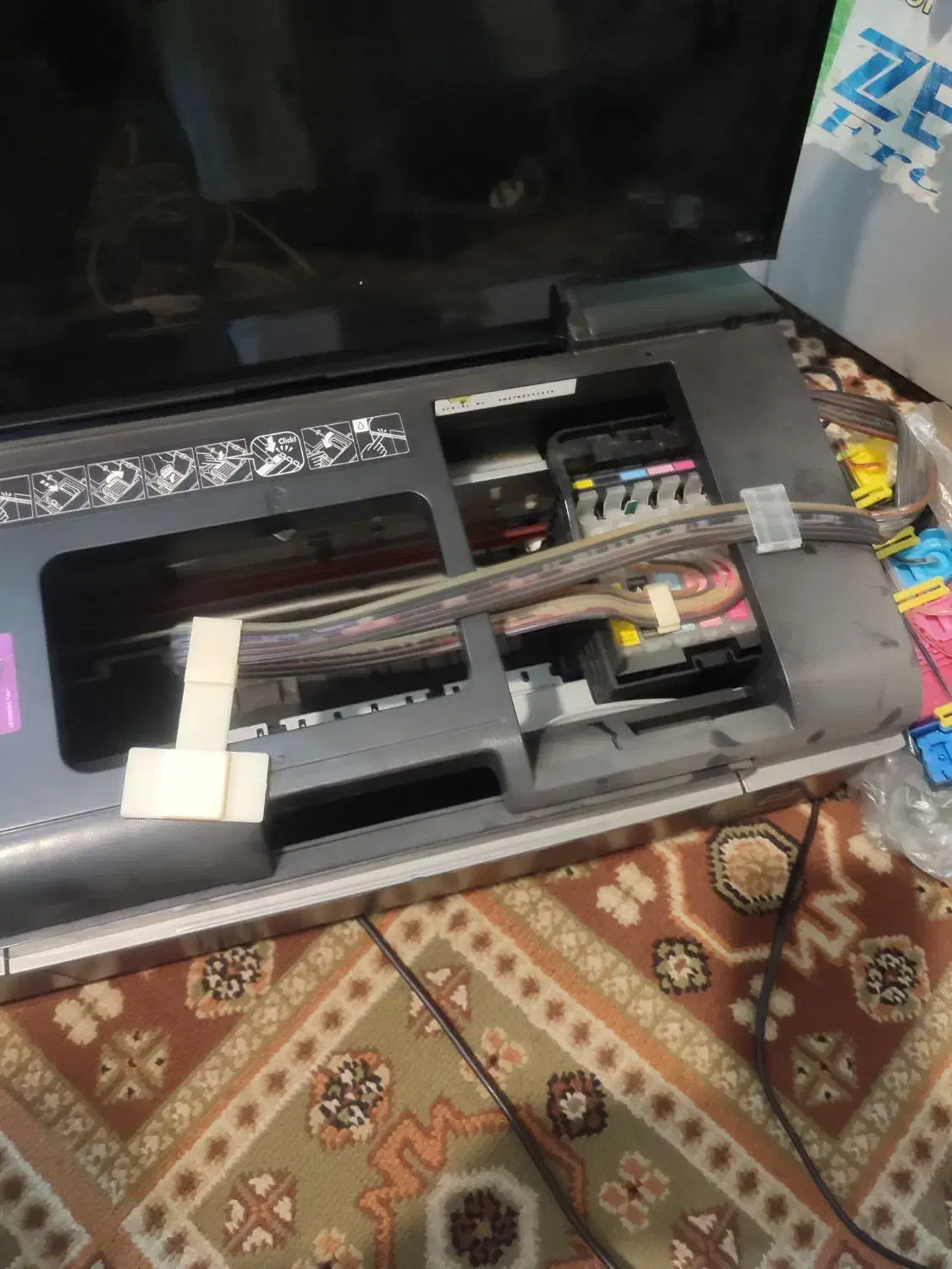 پرینتر رنگی اپسون p50|پرینتر، اسکنر، کپی، فکس|تهران, کرمان|دیوار