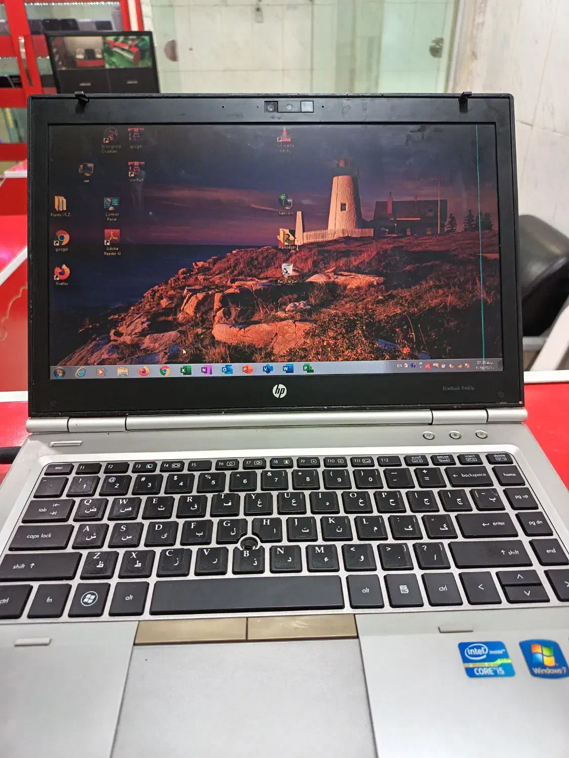 لپ تاپ اچ پی 8460p کورا5 نسل2|رایانه همراه|باغ ملک, |دیوار