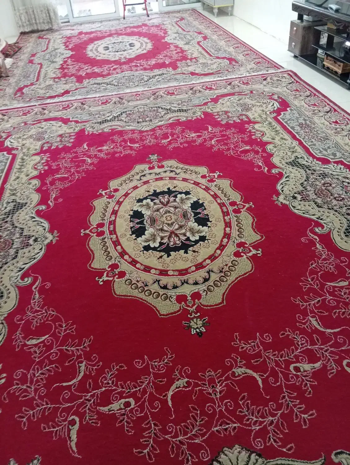 سه تخته فرش ۳/۴|فرش|لنجان, |دیوار
