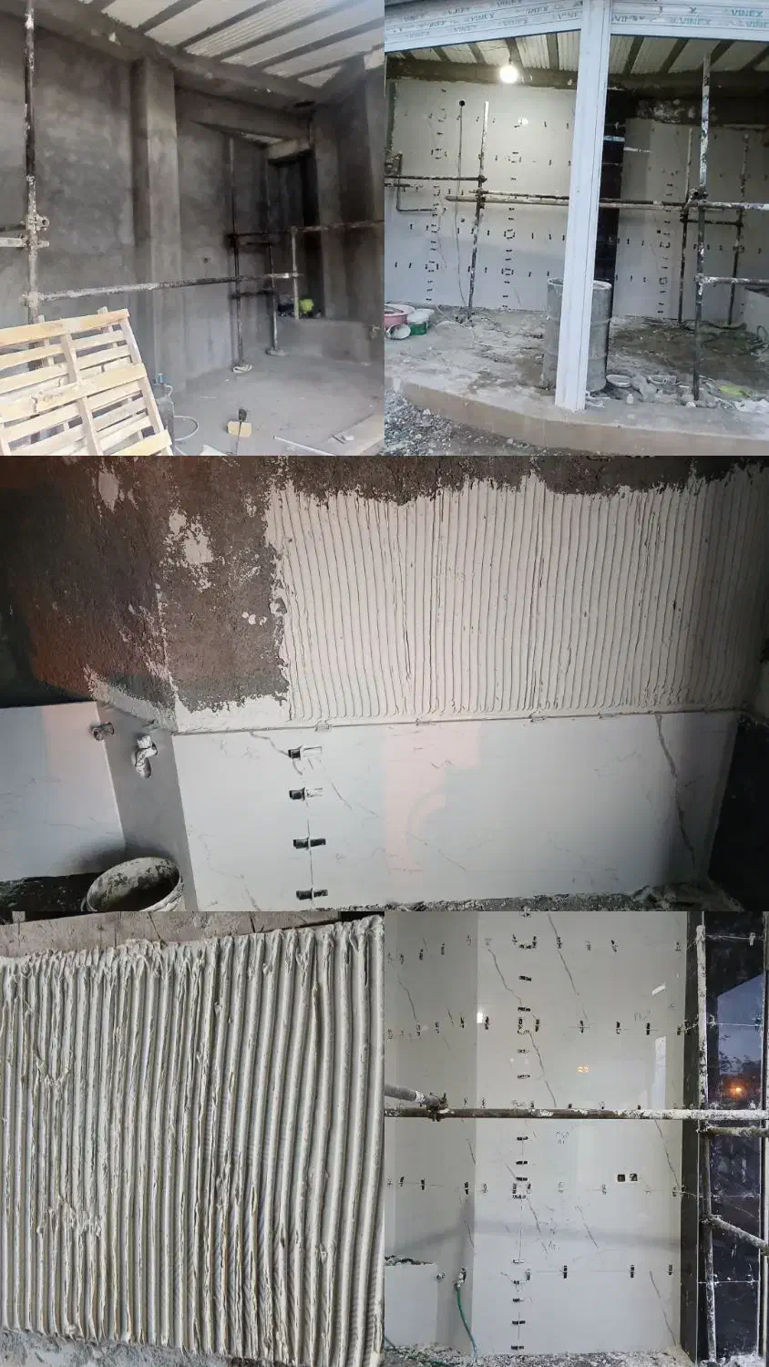 استاد کار سنگ کاشی سرامیک پله موزاییک سیمان|خدمات پیشه و مهارت|تویسرکان, |دیوار