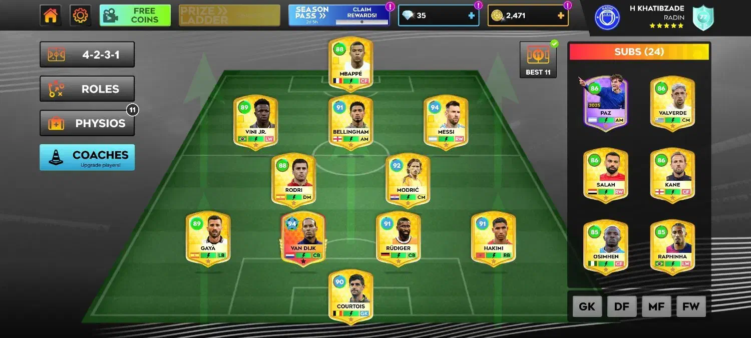 اکانت دریم لیگ|کنسول، بازی ویدئویی و آنلاین|سمنان, |دیوار