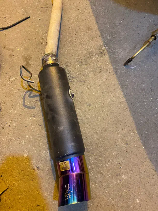 منبع اگزوز اسپرت سایلنس دار نو|قطعات یدکی و لوازم جانبی|پارسآباد, |دیوار