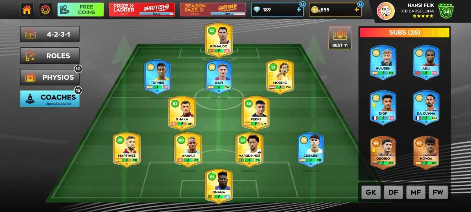 اکانت فوتبال DLS فروشی خریدار بود تخفیف هم مدیم .|کنسول، بازی ویدئویی و آنلاین|پارسآباد, |دیوار