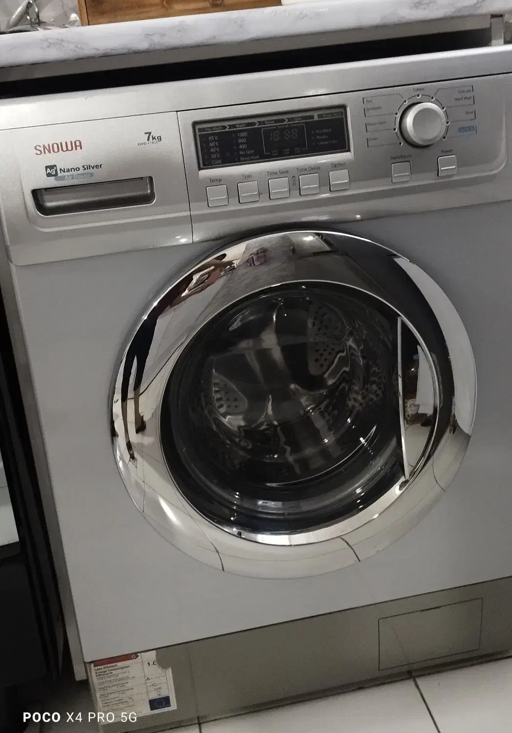 لباسشویی|ماشین لباسشویی و خشککن لباس|فولادشهر, C5|دیوار