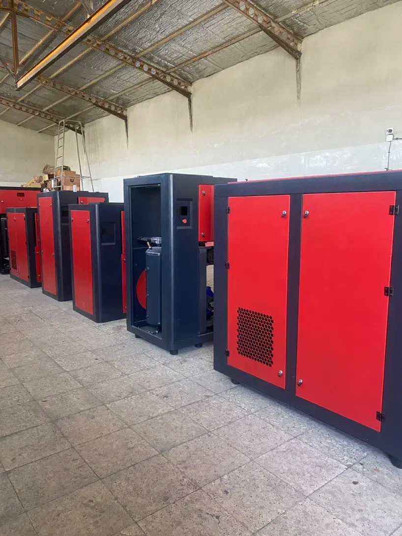 کمپرسور باد اسکرو و درایر و مخزن (اقساط)|ماشینآلات صنعتی|تهران, شهرک استقلال|دیوار