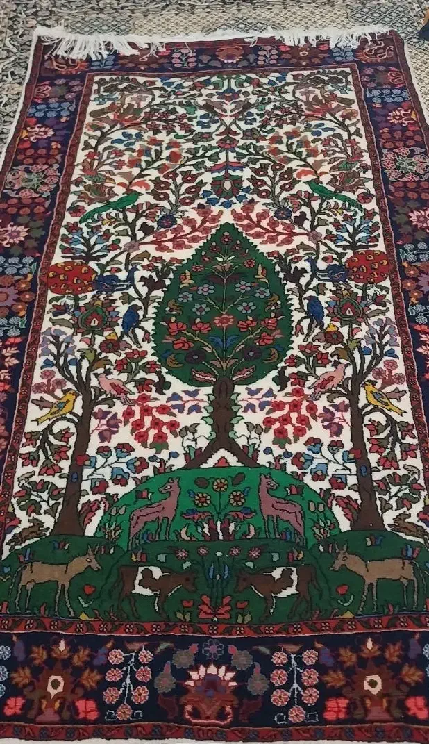 قالی دستباف پانخورده|فرش|نهاوند, |دیوار