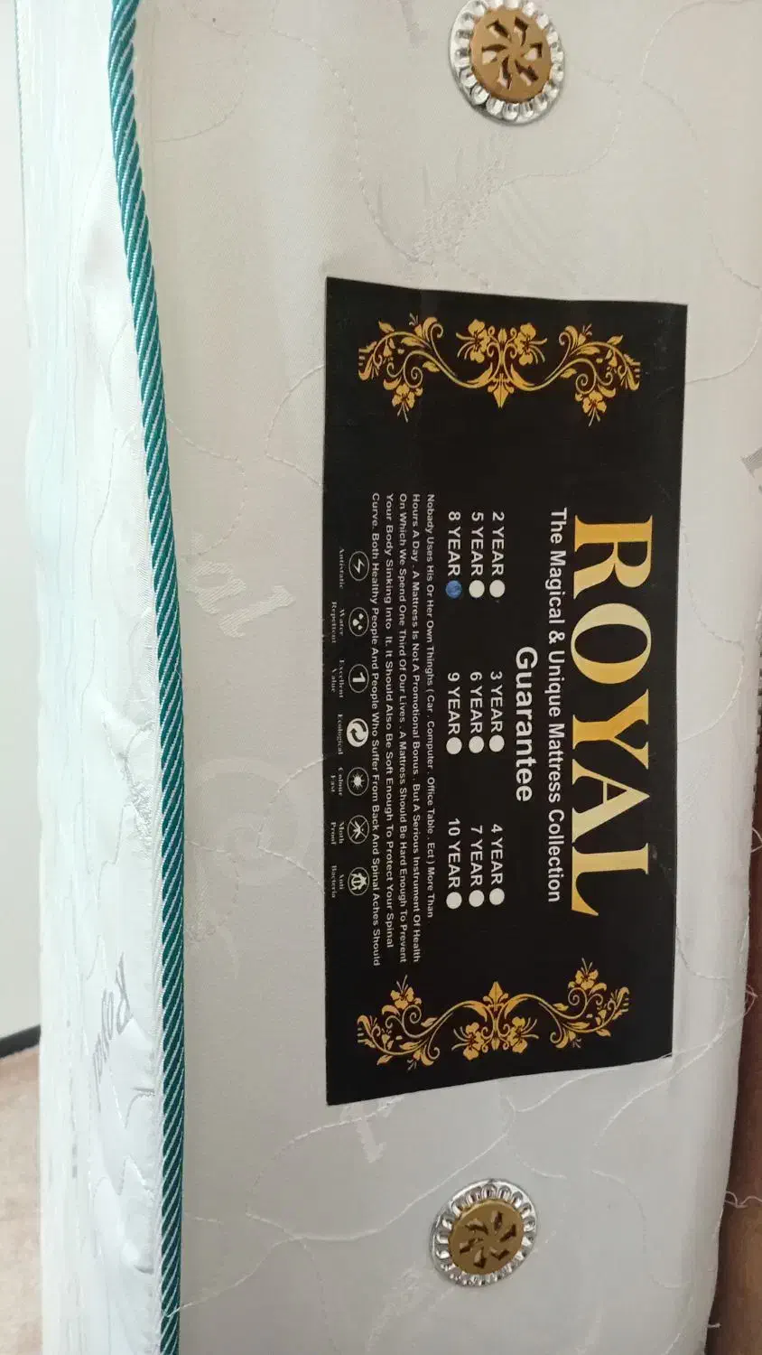 تشک تک نفره رویال|تشک تختخواب|شوشتر, |دیوار