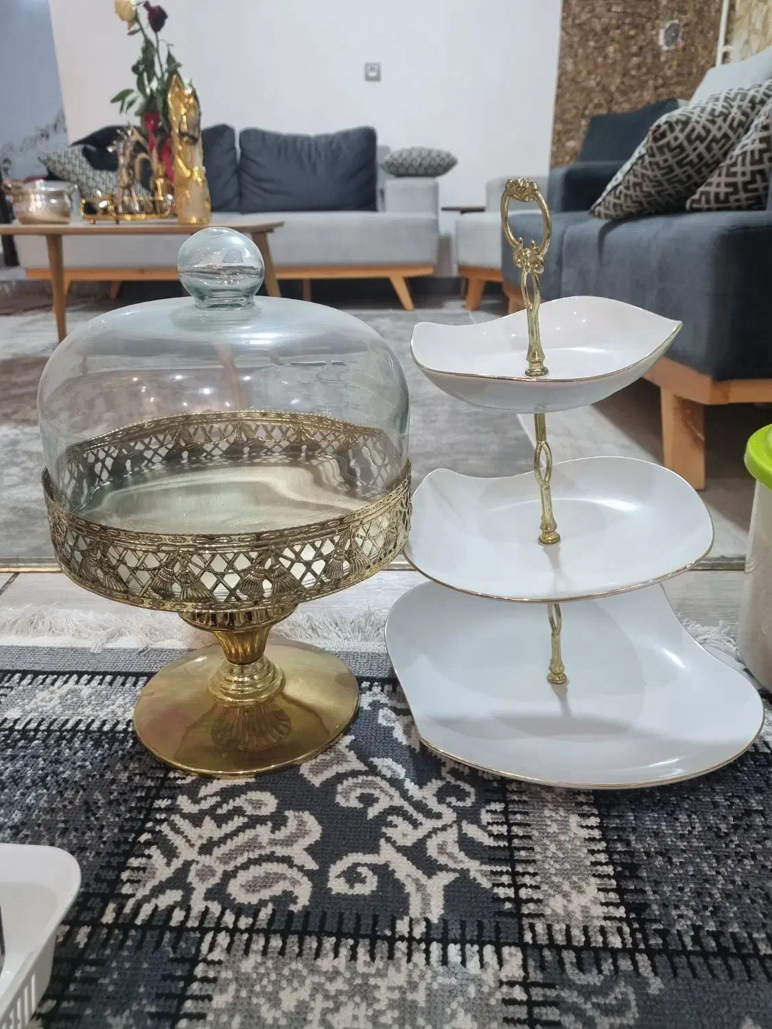 ضرف مهمانی شیک|ظروف سرو و پذیرایی|دوگنبدان, |دیوار