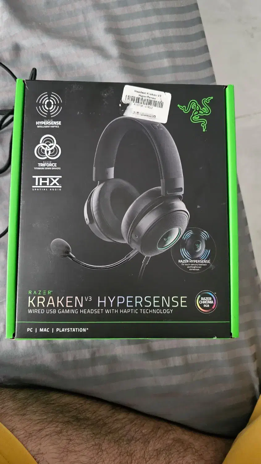 هدست ریزر kraken v3 hypersense|قطعات و لوازم جانبی رایانه|بندرعباس, |دیوار