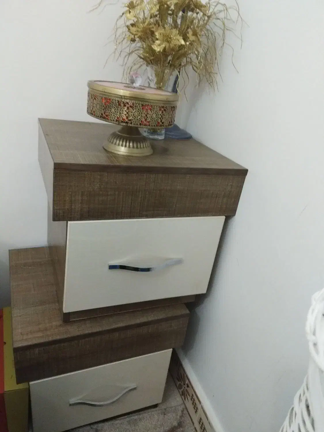 تخت خواب وتشک وپای تختی دونفره|تشک تختخواب|تاکستان, |دیوار