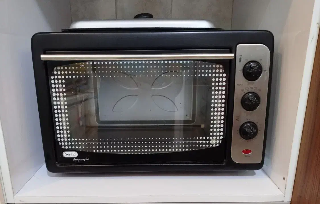 فر برقی چهار المنت سرجیو ایتالیایی ۳۰ لیتری|اجاق گاز و لوازم برقی پختوپز|گرگان, |دیوار