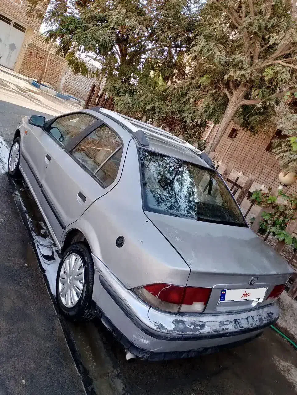 سمند نقره ای مدل ۸۲  دوگانه سوز *قیمت مقطوع|خودرو سواری و وانت|اصفهان, حصه شمالی|دیوار