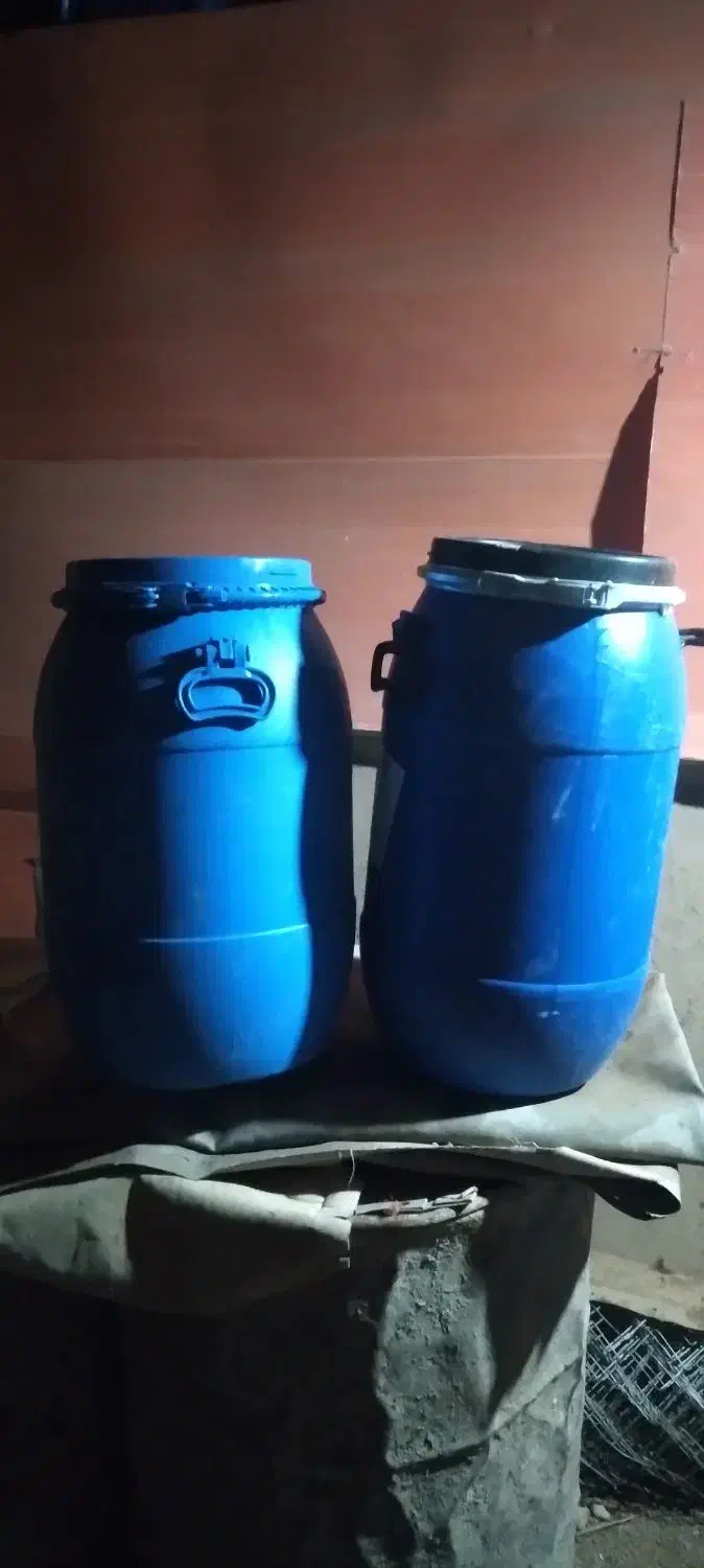 بشکه پلاستیکی نو|ظروف نگهدارنده، پلاستیکی، یک‌بارمصرف|قزوین, |دیوار