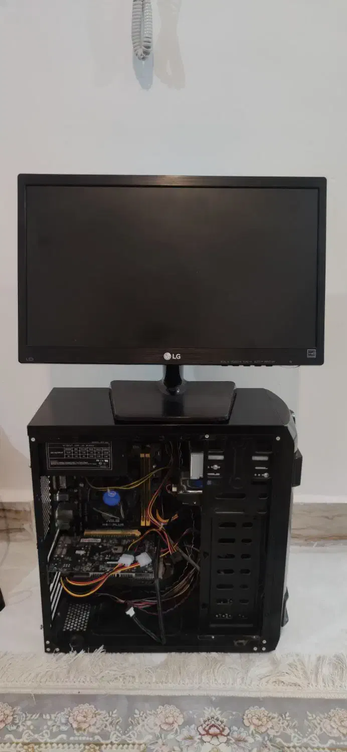 سیستم گیمینگ توضیحات داخل|رایانه رومیزی|نقده, |دیوار