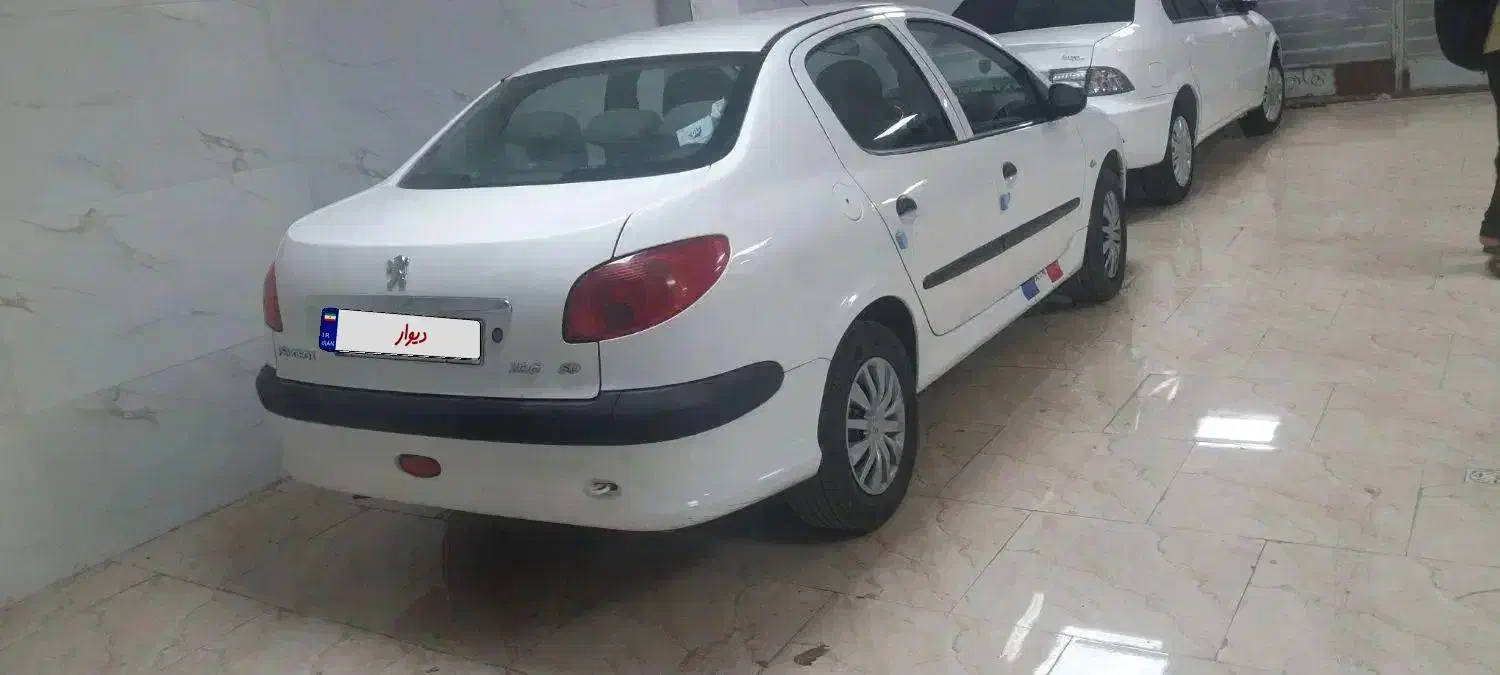 پژو۲۰۶sd مدل۹۵بیرنگv8درحد|خودرو سواری و وانت|اردبیل, |دیوار