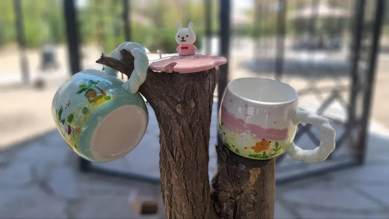 ماگ درب دار و قاشق دار|ظروف سرو و پذیرایی|تهران, ترمینال غرب|دیوار