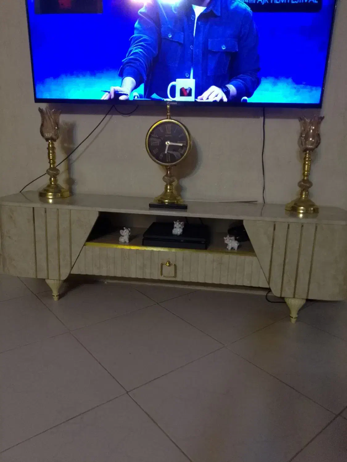 ست شمعدان و ساعت|ساعت دیواری و تزئینی|تهران, زمزم|دیوار