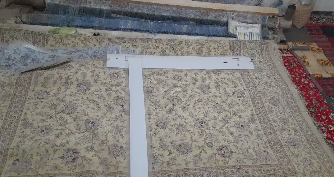 فرش ابریشم|فرش|مراغه, |دیوار