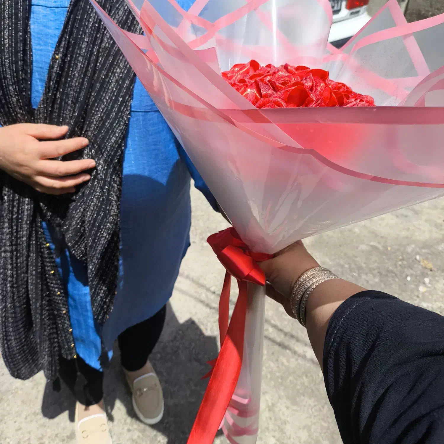 گل روبانی|گل مصنوعی|ساوه, |دیوار