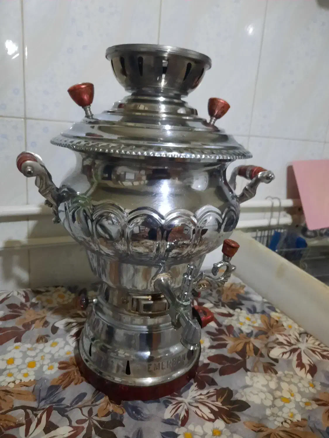 سماور ۴ لیتری|سماور، چای‌ساز، قهوه‌ساز|تبریز, |دیوار