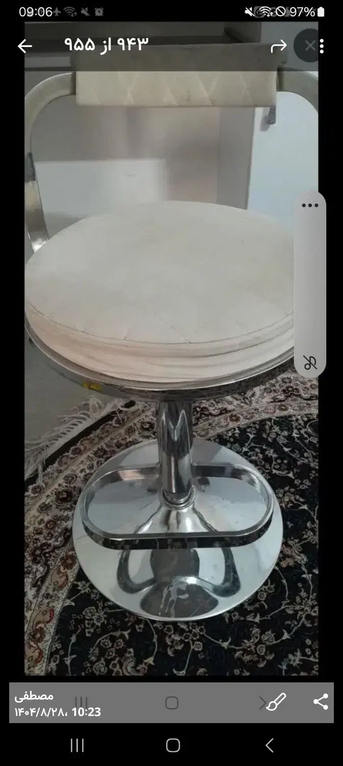 ۲عدد صندلی اپن|صندلی و نیمکت|ری, صالح‌آباد شرقی|دیوار