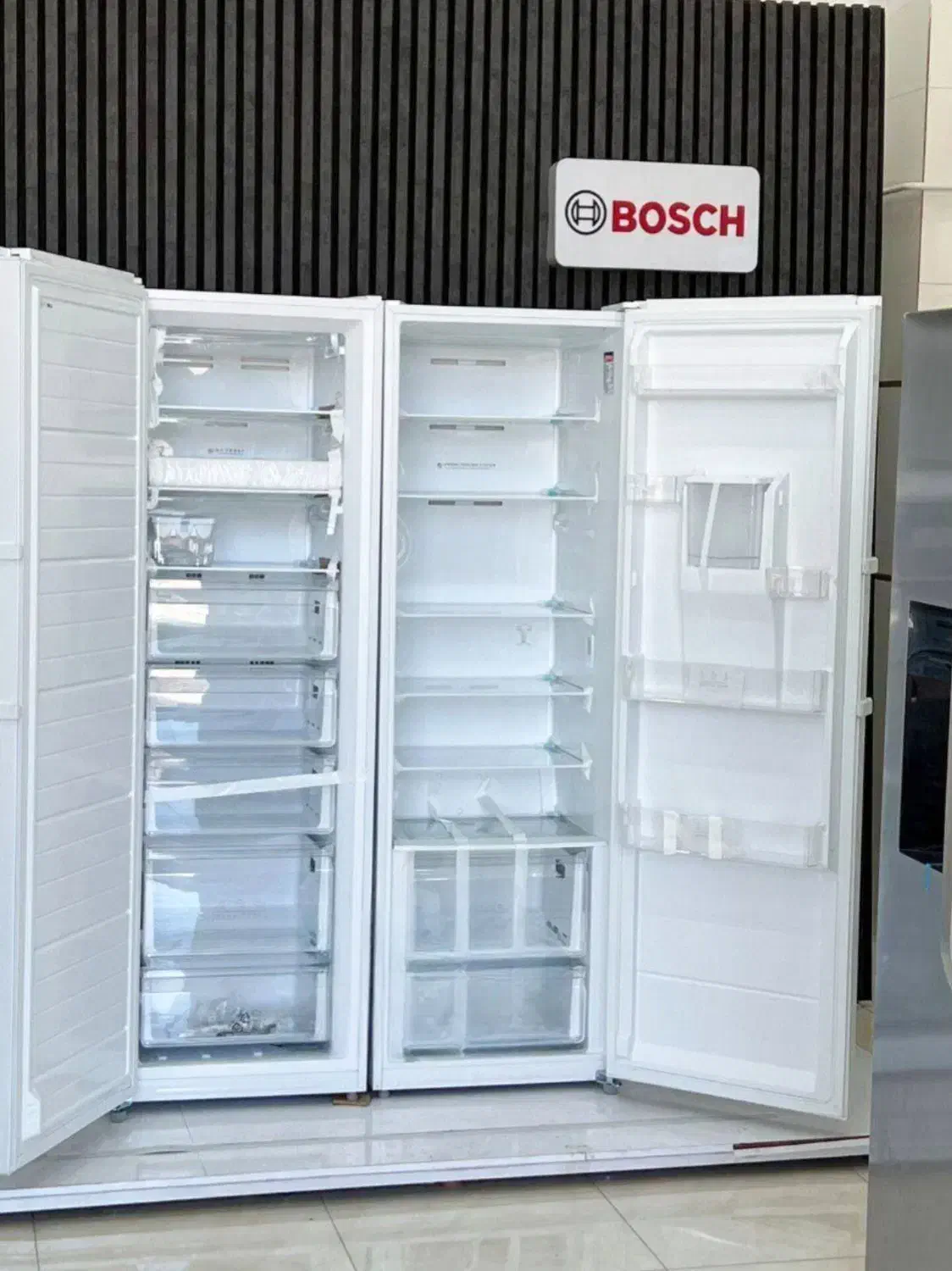 یخچال دوقلوبوش اصل آلمان بی صدا لوکس کم مصرف|یخچال و فریزر|بانه, |دیوار