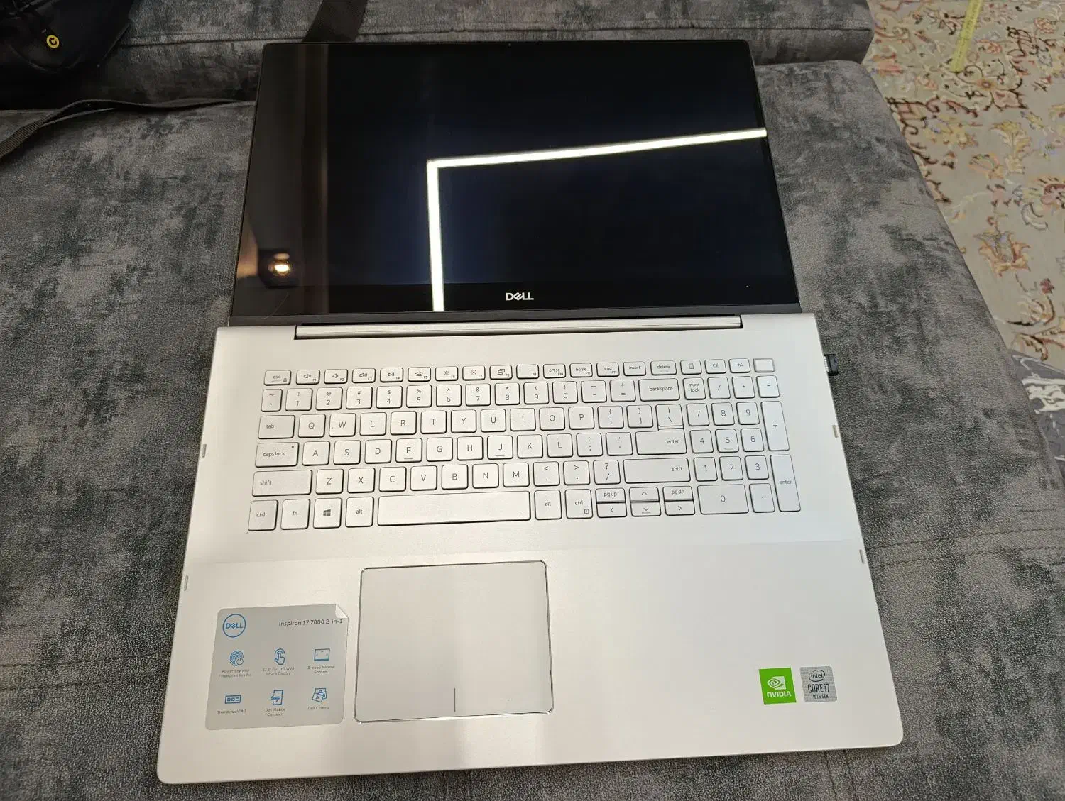 لپ تاپ ۳۶۰ درجه کاملا لمسی ۱۷اینچ بسیار درحد نو ،|رایانه همراه|تهران, استاد معین|دیوار