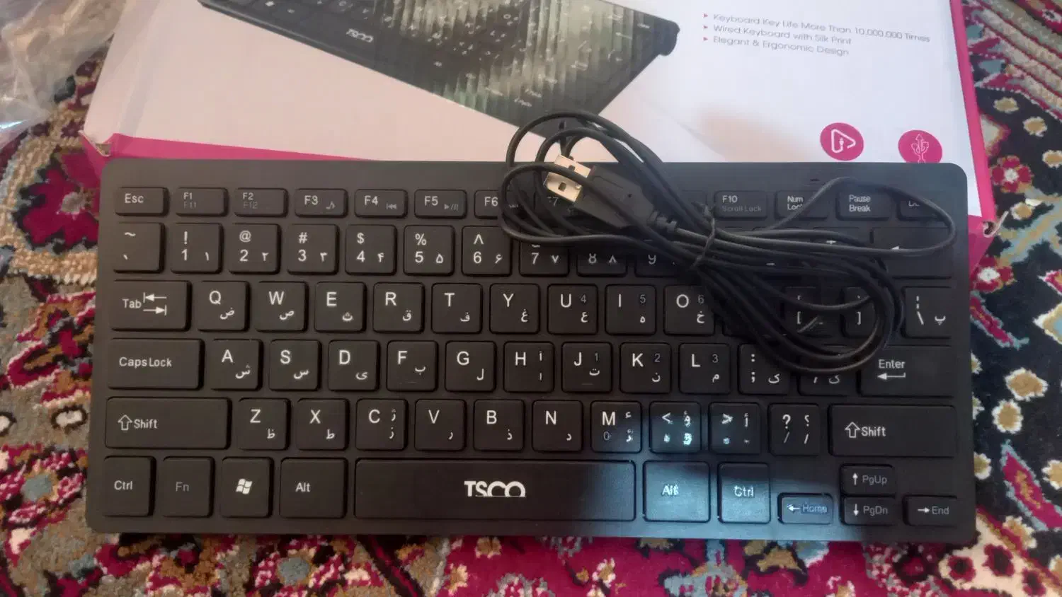 کیبورد تسکو|قطعات و لوازم جانبی رایانه|میبد, |دیوار