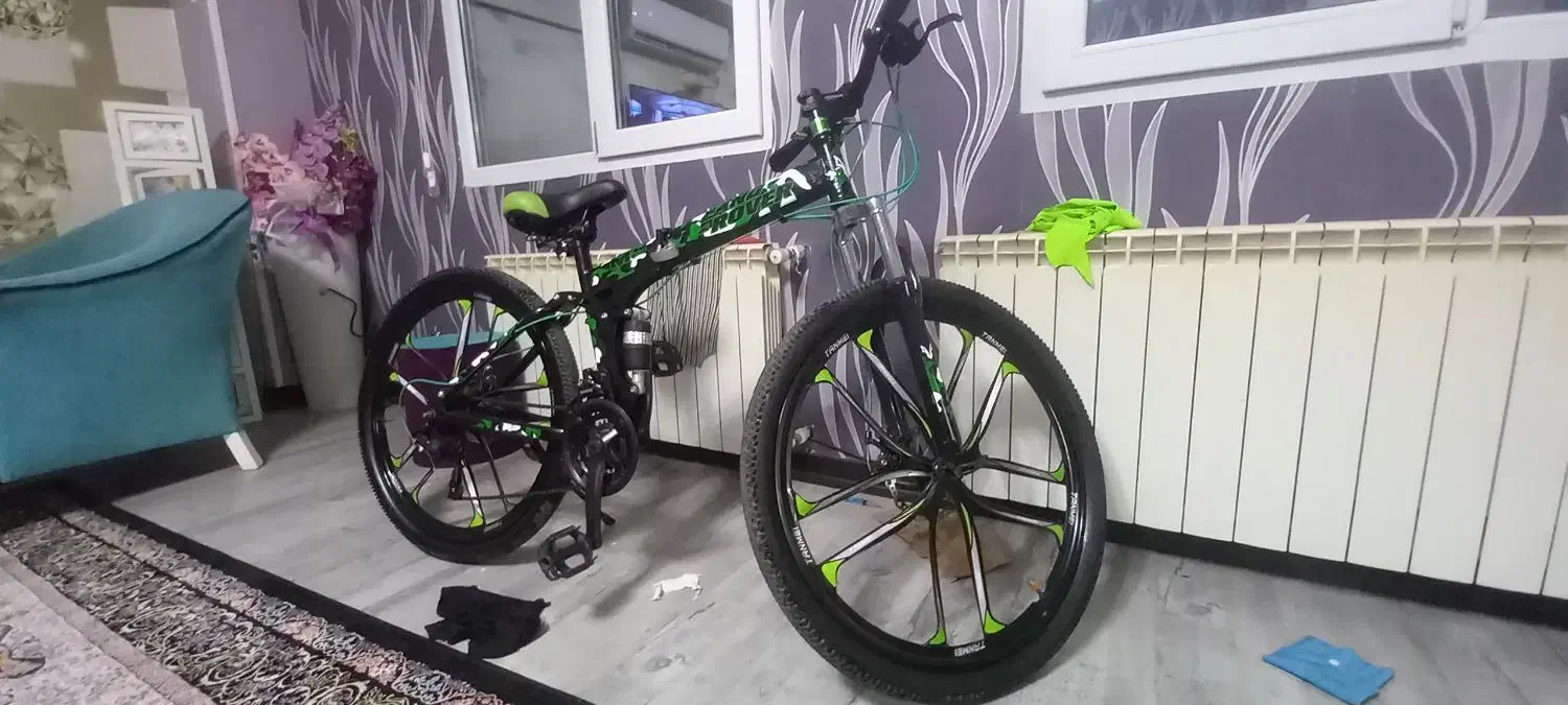 دوچرخه تاشو لندوور سایز 26|دوچرخه، اسکیت، اسکوتر|قدس, شهرقدس|دیوار