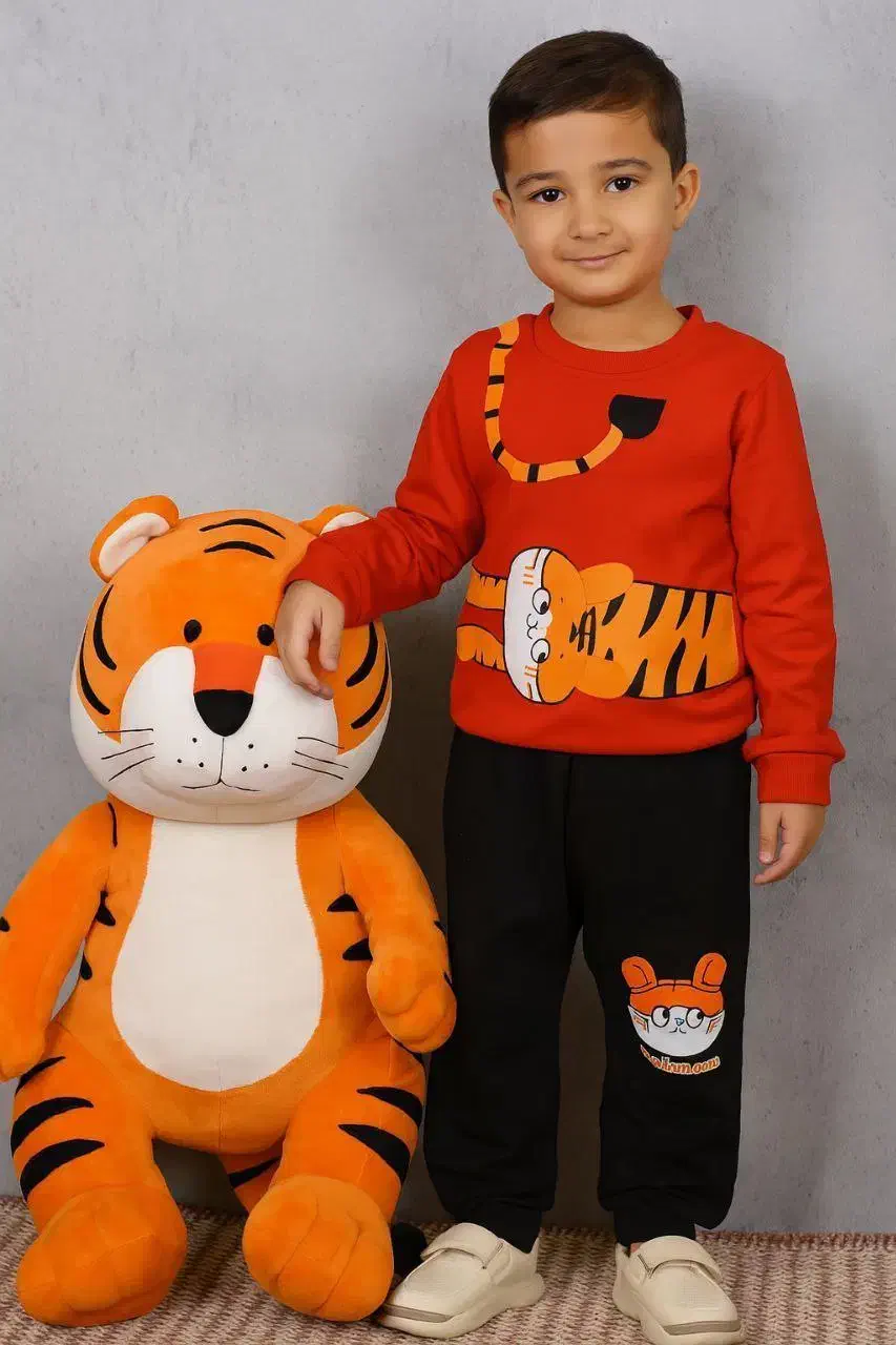 فروشگاه آنلاین(بلوز شلوار دورس پنبه پسرانه طرح )|کفش و لباس بچه|بناب, |دیوار