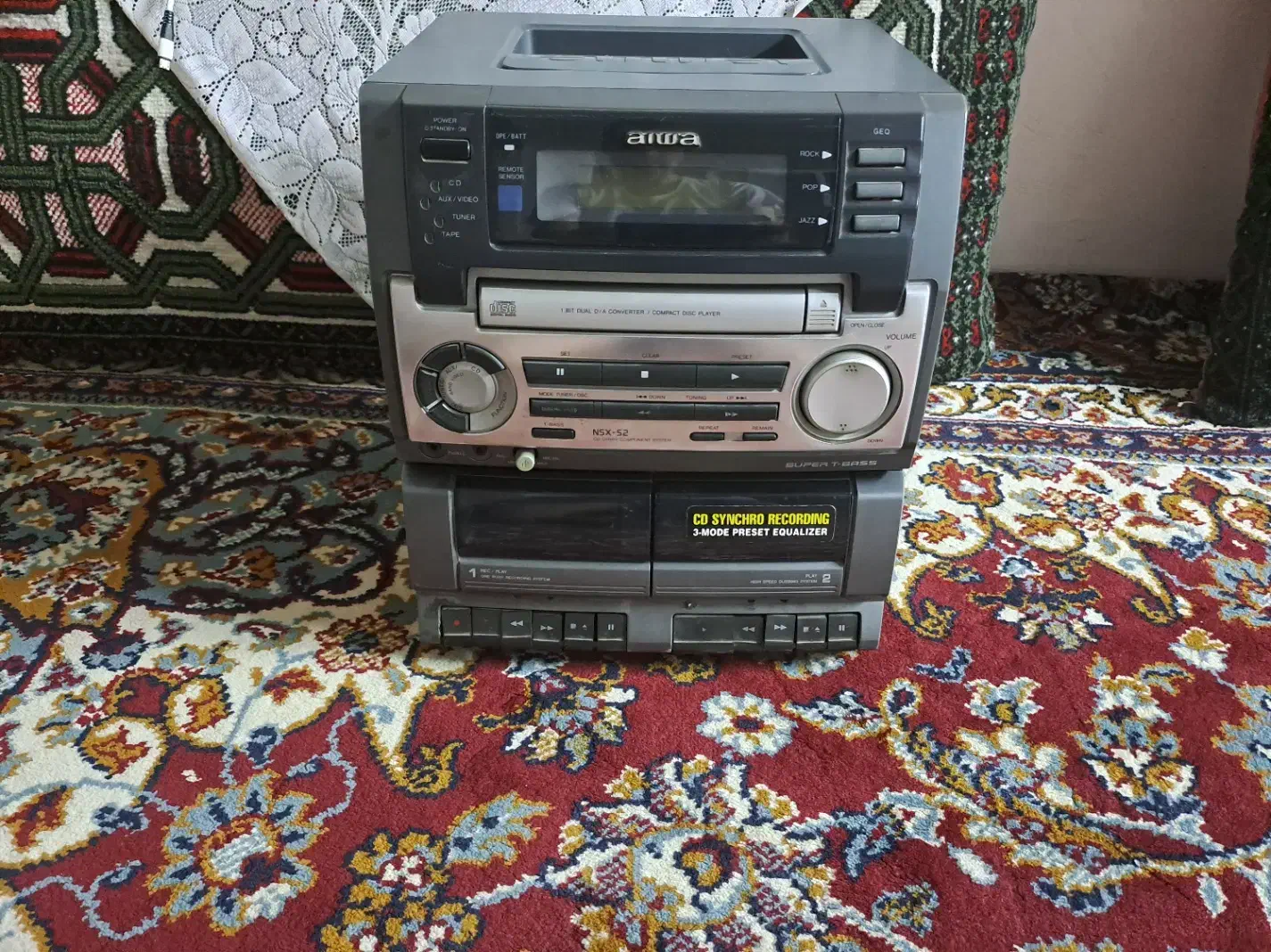 رادیوضبط مارک آیوا|سیستم صوتی خانگی|بروجرد, |دیوار