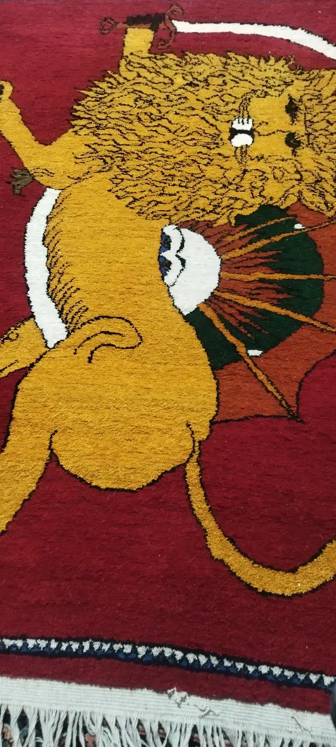 قالیچه دست بافت|فرش|سمیرم, |دیوار