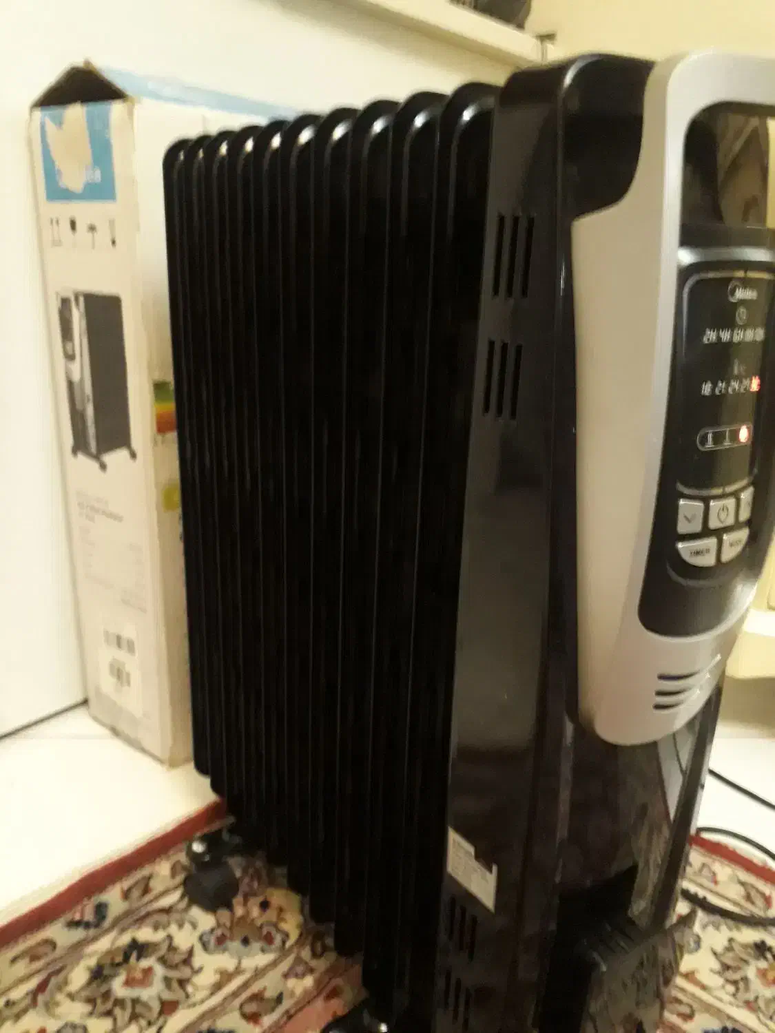 شوفاژ بخاری هیتر برقی midea|بخاری، هیتر، شومینه|تهران, مرزداران|دیوار