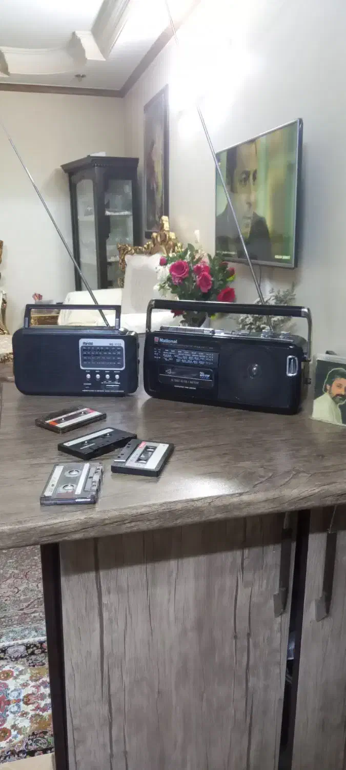 رادیو مارشال و رادیو ظبط ناسیونال ژاپنی|سیستم صوتی خانگی|تهران, اسفندیاری|دیوار