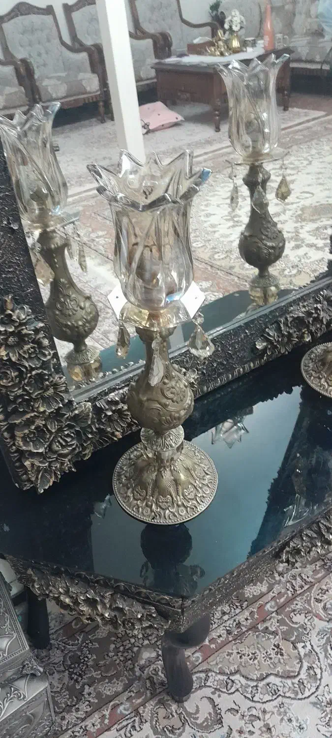 اینه و شمدان|بوفه، ویترین، کنسول|اسلام‌شهر, شهرک قائمیه|دیوار