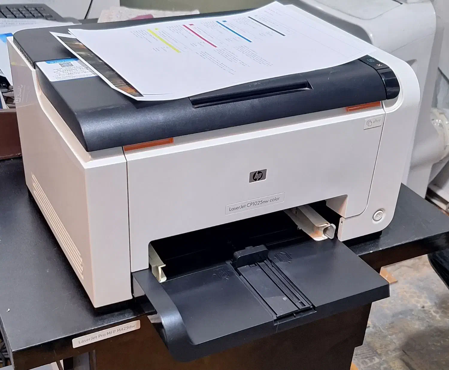 پرینتر hp 1025nw رنگی وایفادار نونو .|پرینتر، اسکنر، کپی، فکس|تهران, فردوسی|دیوار