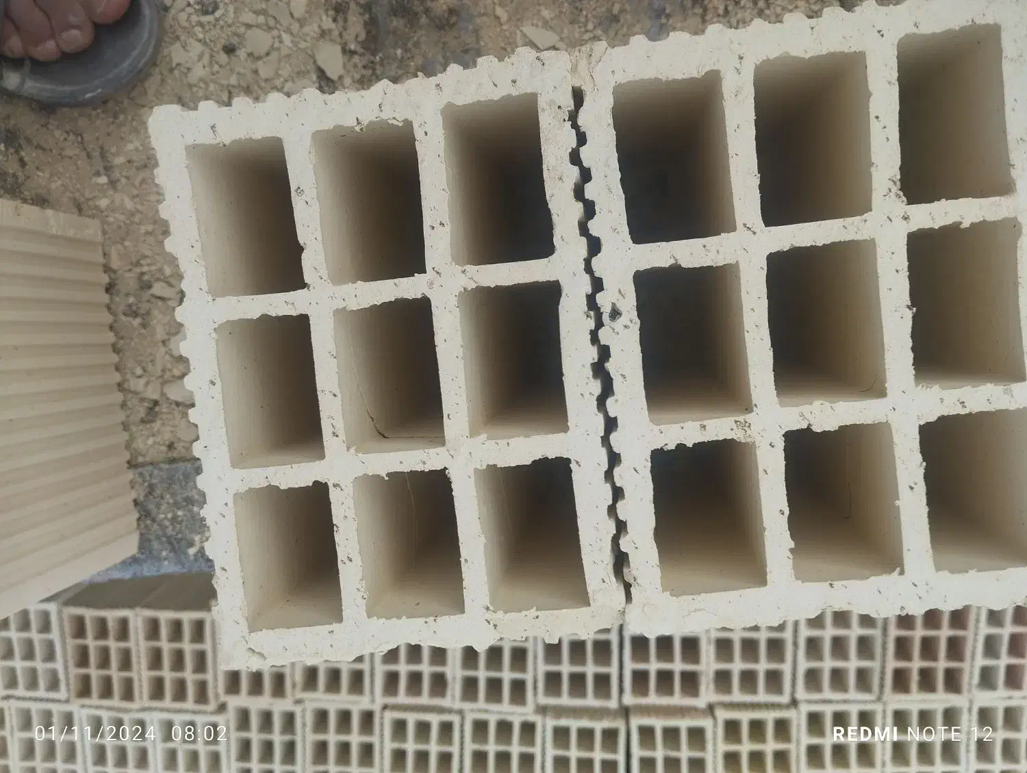 فوم دار و ساده آجر 15و دهesfahan|مصالح و تجهیزات ساختمان|اراک, |دیوار