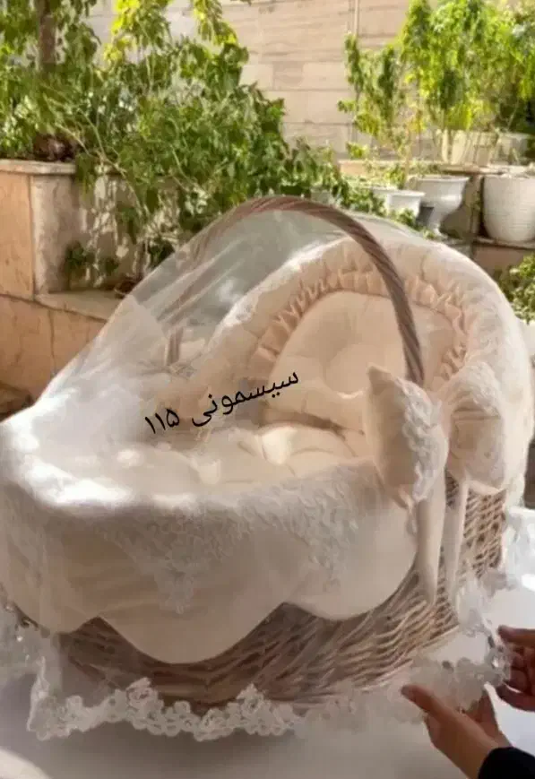 سبد حمل تخت لاکچری نوزاد فروشگاه سیسمونی115|اسباب و اثاث بچه|کرمان, |دیوار
